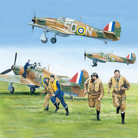 Hawker Hurricane poll - Poll: Which scene best represents the Royal Air Force?