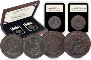 ST George III Cartwheel Coin Set 300x200 - The remarkable story of when a British 2 pence weighed the same as a Mars Bar...