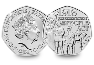2018 UK 50 pence represenation bu coin 300x208 - Revealed: The Royal Mint UK commemorative coin designs for 2018