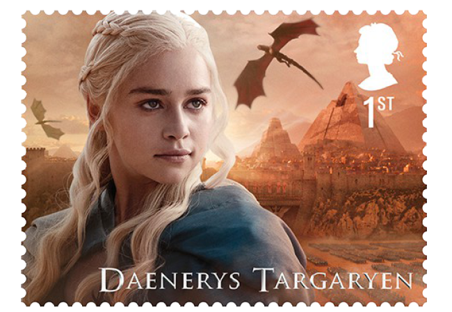 Daenerys Targaryen - FIRST LOOK: World's first ever Game of Thrones Stamps just revealed