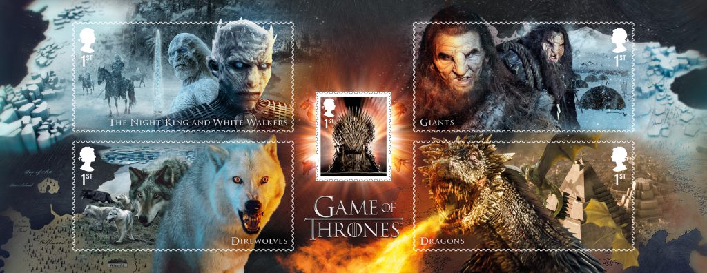 GoT Minisheet 1024x396 - FIRST LOOK: World's first ever Game of Thrones Stamps just revealed