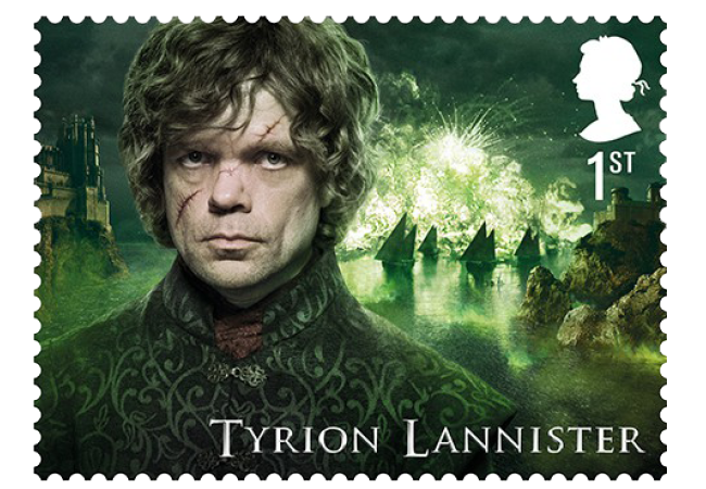 Tyrion Lannister - FIRST LOOK: World's first ever Game of Thrones Stamps just revealed