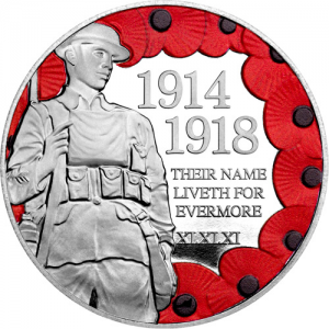 ST WWI Armistice 100th IOM Silver Proof 300x300 - Poll: Which First World War Armistice Coin do you prefer?