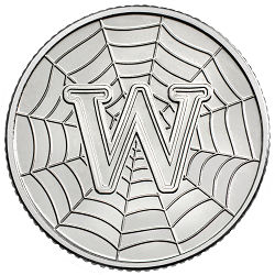W - Collect the A-Z of Quintessentially British 10p Coins