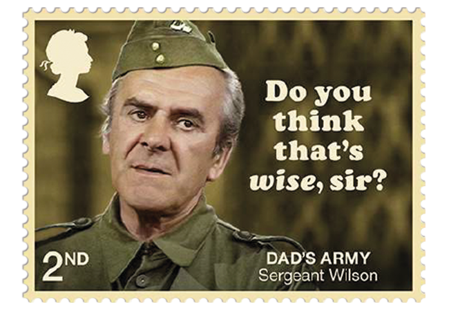 Dads Army stamps product images 1 - Don’t Panic! NEW Dad’s Army stamps celebrate classic British sitcom