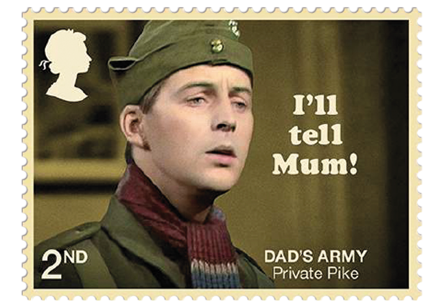 Dads Army stamps product images 2 - Don’t Panic! NEW Dad’s Army stamps celebrate classic British sitcom