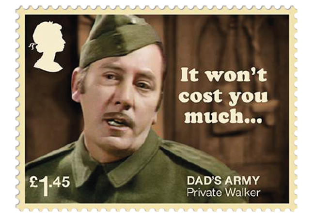 Dads Army stamps product images 5 - Don’t Panic! NEW Dad’s Army stamps celebrate classic British sitcom