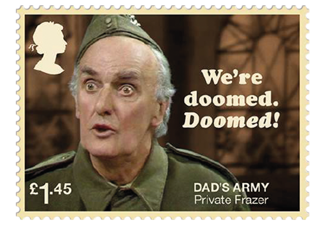 Dads Army stamps product images 6  - Don’t Panic! NEW Dad’s Army stamps celebrate classic British sitcom