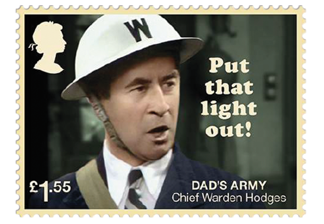 Dads Army stamps product images 8 - Don’t Panic! NEW Dad’s Army stamps celebrate classic British sitcom