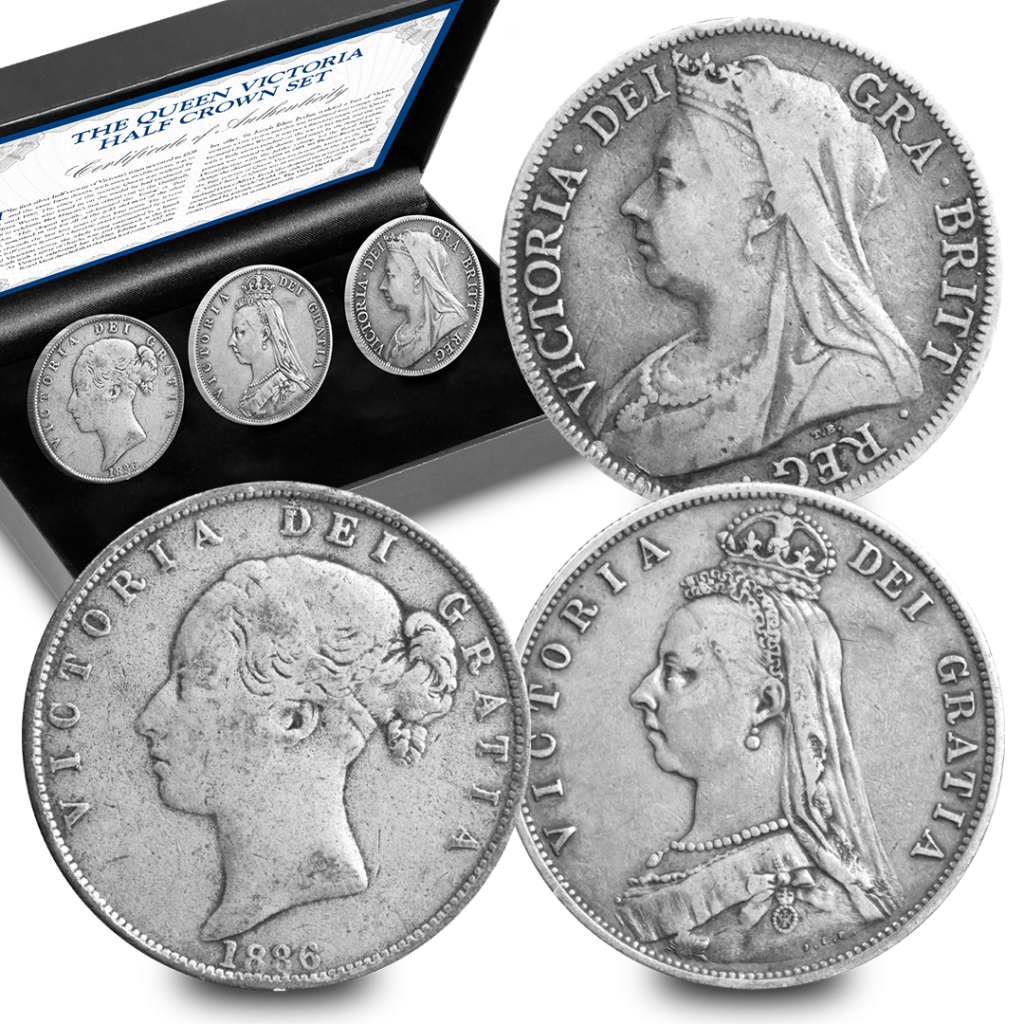 Queen Victoria Half Crown set social image 1024x1024 - The life and reign of Queen Victoria told through her coins…