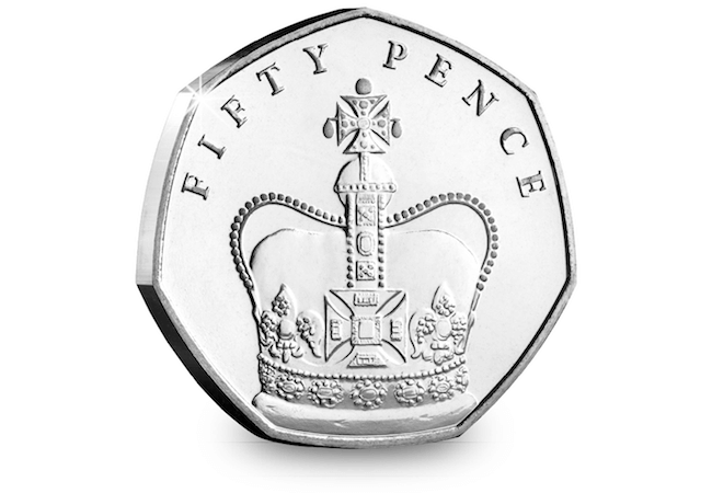 Coronation 65 BU 50p Pack Crown 2 Reverse - Poll: Which 65th Coronation 50p is your favourite?