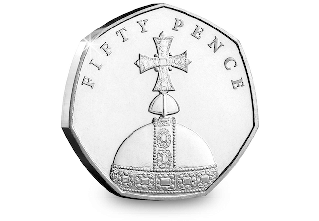 Coronation 65 BU 50p Pack Orb Reverse - Poll: Which 65th Coronation 50p is your favourite?