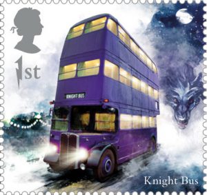 Knight Bus stamp 300x283 - FIRST LOOK: NEW magical Harry Potter Stamps just revealed