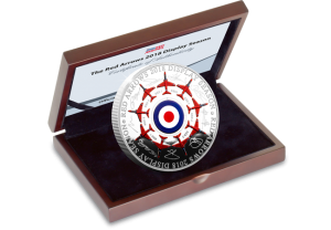 Red Arrows Signature in box 1 300x208 - The day I met the Red Arrows – and the ultimate silver tribute, fully-endorsed by all 9 pilots