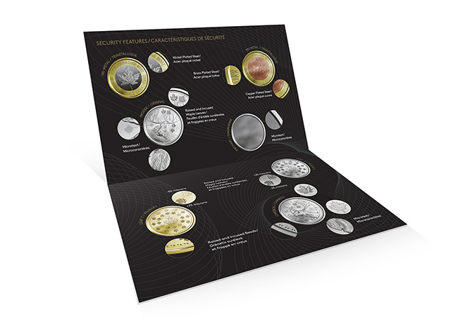 Canada Security Test Token Set Packaging2 - A sneak peek at next generation coinage courtesy of The Royal Canadian Mint