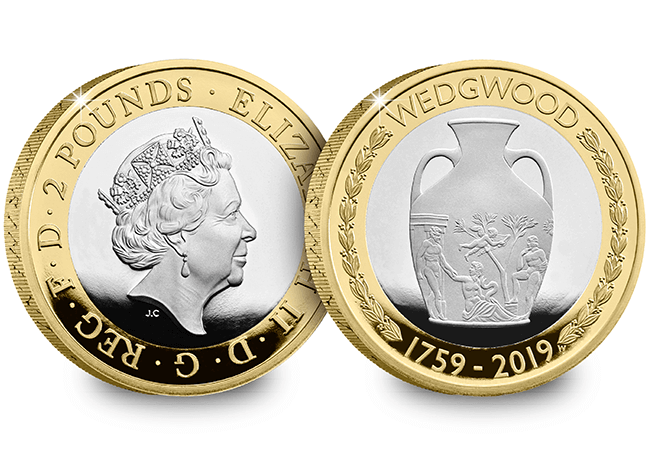 2019 Base Metal Proof Set Wedgwood - First Look: The Royal Mint UK 2019 Commemorative Coins