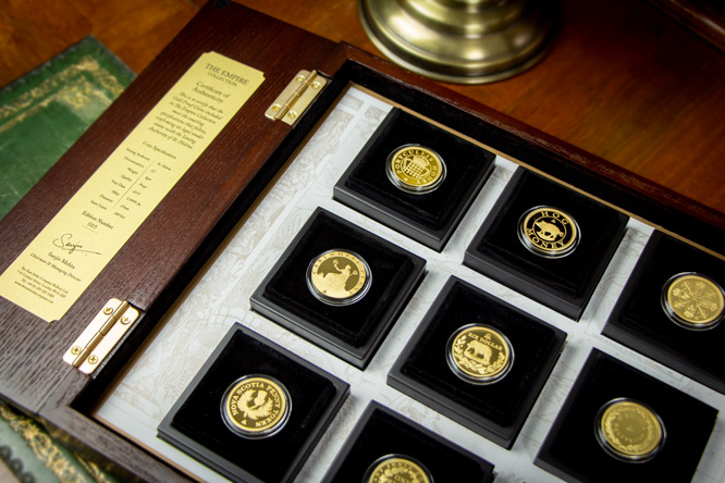 EIC 2019 Empire Gold Proof Nine Coin Set Blog Image2 - Discover the coins that built the British Empire