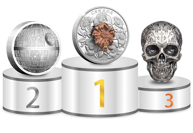 AT Top Products of 2018 Podium 1 - BREAKING NEWS: The coin of 2018 is revealed...
