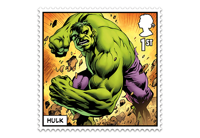Marvel Stamps Blog 650x450 hulk - FIRST LOOK: NEW 'Super' MARVEL Stamps just revealed