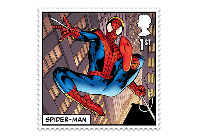 Marvel Stamps Blog 650x450 spiderman - FIRST LOOK: NEW 'Super' MARVEL Stamps just revealed