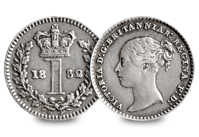UK 1852 Queen Victoria Young Head Maundy Money Silver Penny Obverse Reverse - The Easter coins that trace their history back to the time of Jesus…