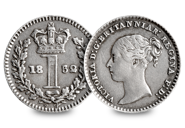 The Easter coins that trace their history back to the time of Jesus… UK 1852 Queen Victoria Young Head Maundy Money Silver Penny Obverse Reverse - The Easter coins that trace their history back to the time of Jesus…