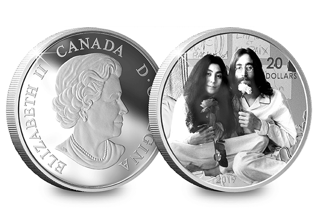John Lennon Give Peace a Chance 1oz Coin Obverse Reverse 1 - Happy Canada Day!