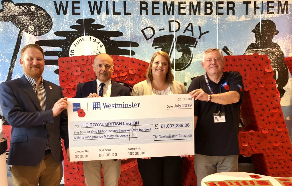 IMG 0031 1024x653 - The Westminster Collection raises £1 Million for The Royal British Legion!
