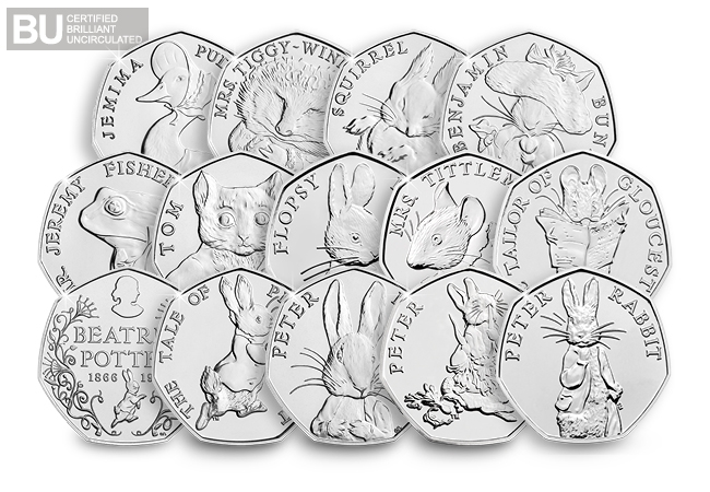 dy complete bp set product page images2 - How rare are the Beatrix Potter 50ps? All you need to know in our Q&A...