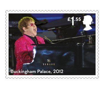 Buckingham Palace - FIRST LOOK: NEW Elton John Stamps announced today