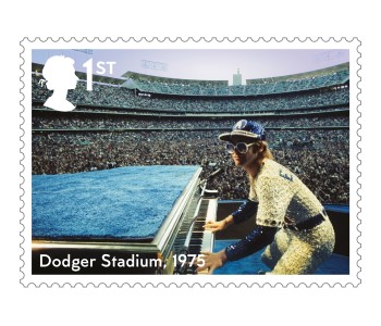 Dodger Stadium - FIRST LOOK: NEW Elton John Stamps announced today