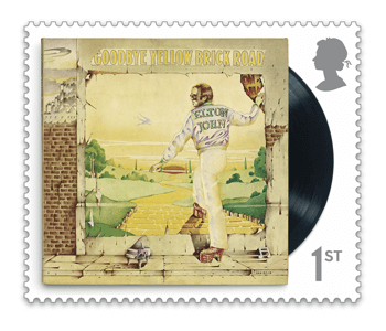 FIRST LOOK: NEW Elton John Stamps announced today Goodbye Yellow Brick Road - FIRST LOOK: NEW Elton John Stamps announced today