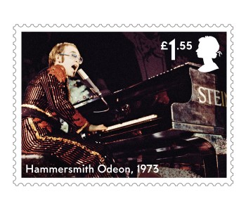 Hammersmith Odeon - FIRST LOOK: NEW Elton John Stamps announced today