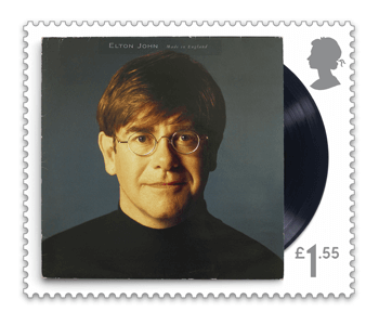 Made in England - FIRST LOOK: NEW Elton John Stamps announced today