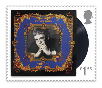 The One - FIRST LOOK: NEW Elton John Stamps announced today