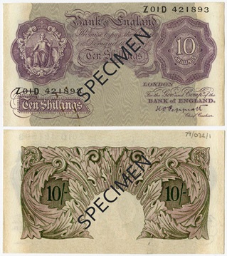 10 shillings emergency wartime issue 19790321 1 - The fascinating history of the ‘Ten Bob’ banknote…