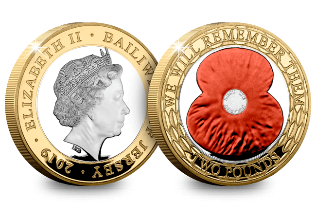 AT 2019 Poppy Coin Proof and Selective Colour 2 Pound - The FOUR Remembrance Poppy Commemoratives every collector should know about…