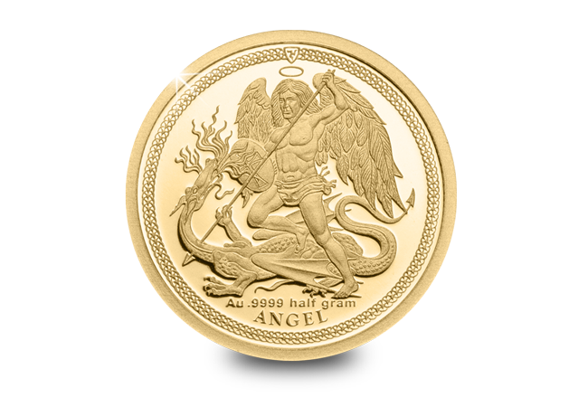 LS IOM 2018 Small Gold Guardian Angel Reverse - It’s beginning to look a lot like Christmas…