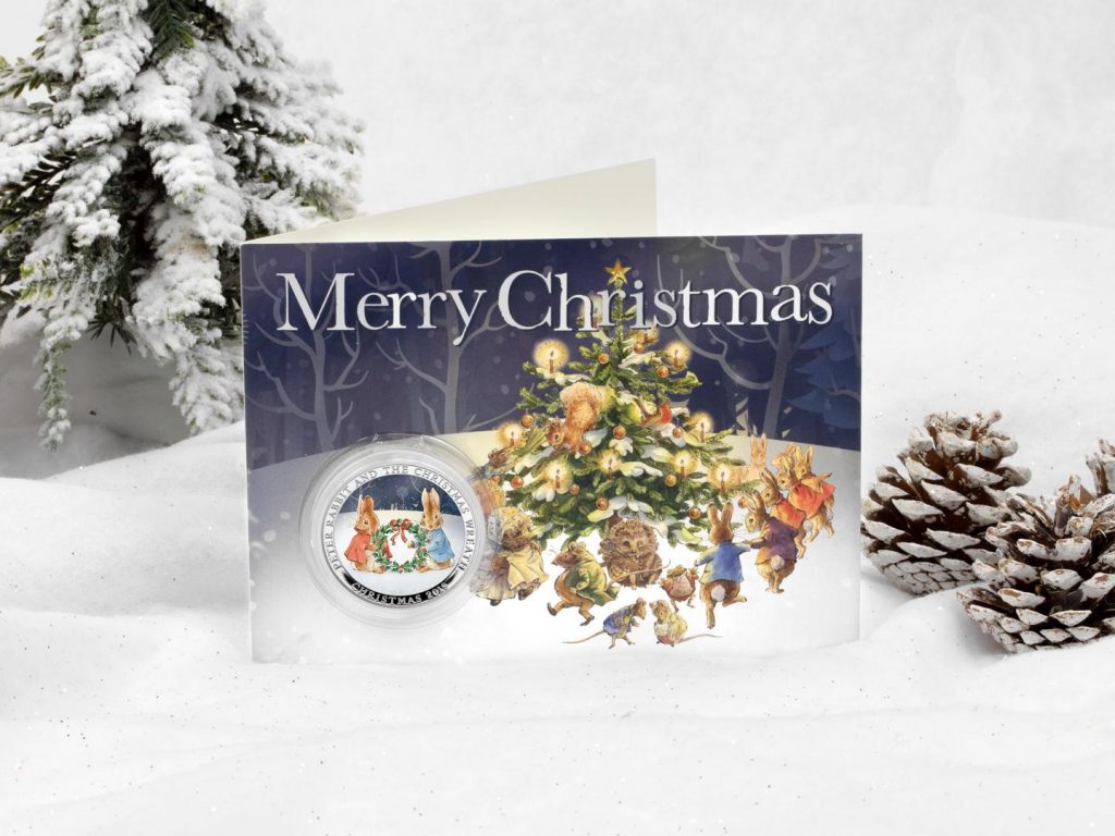 Peter Rabbit Christmas Wreath Card lifestyle Copy 1024x768 - Our top festive collector picks this Christmas...