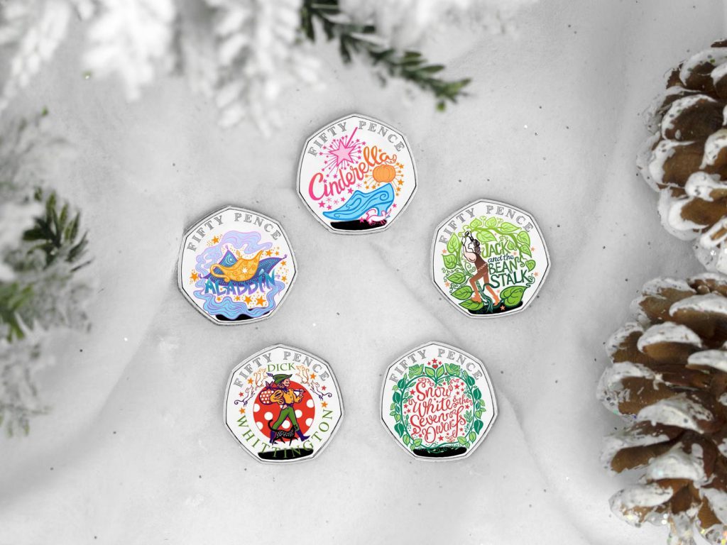 Our top festive collector picks this Christmas... Silver Panto 50p lifestyle Copy 1024x768 - Our top festive collector picks this Christmas...
