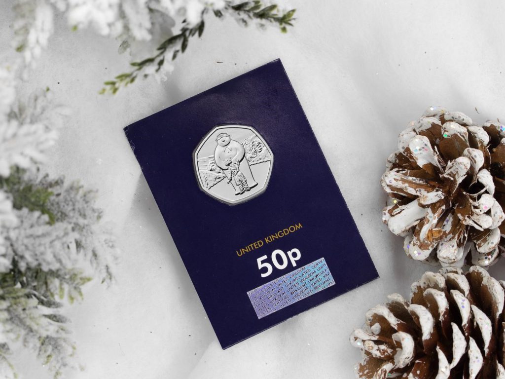 Our top festive collector picks this Christmas... Snowman 50p BU lifestyle box Copy 1024x768 - Our top festive collector picks this Christmas...