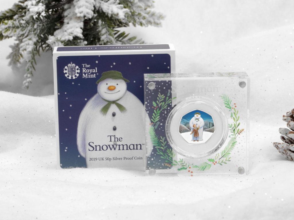 Snowman 50p Silver lifestyle box Copy 1 1024x768 - Our top festive collector picks this Christmas...