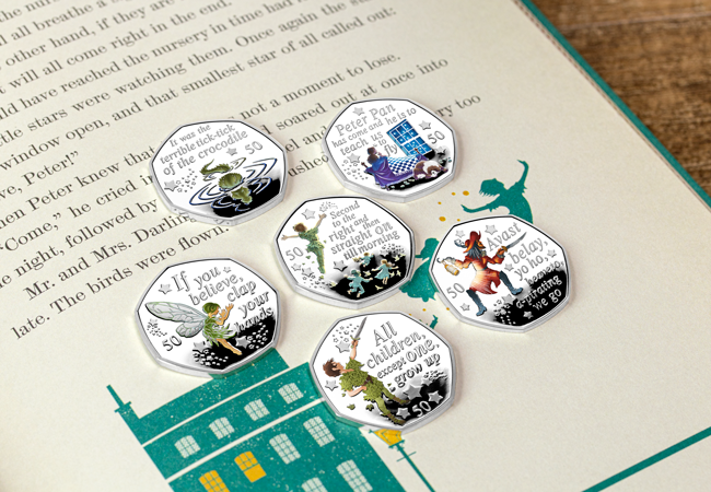 LS Peter Pan 2019 Silver Proof 50p Six Coin Set Lifestyle1 edit - My TOP FIVE coins of the decade