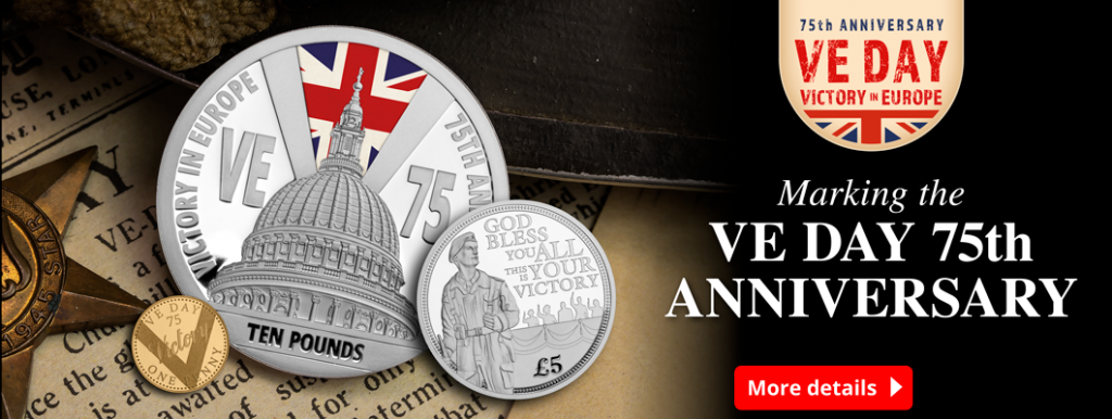 CL VE Day Homepage Banners ALL 1024x386 - Our top VE Day 75th Anniversary Coins revealed in special new show