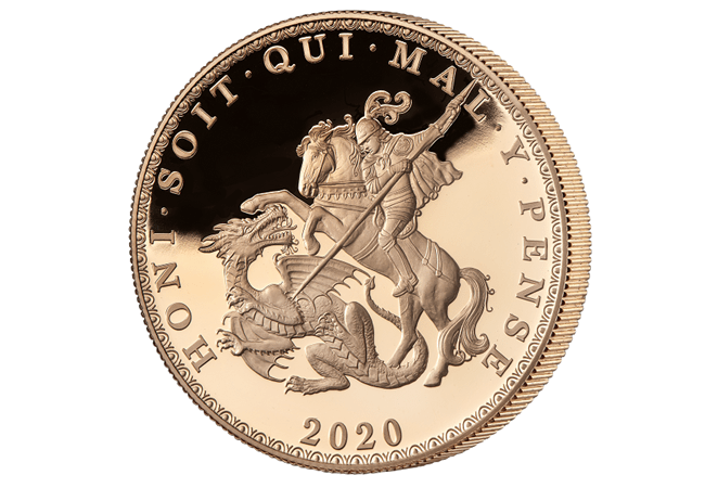 5 Sovereign EIC 2020 Reverse - Celebrating the most iconic coins of King George III’s reign