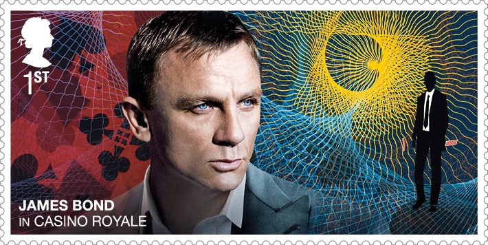 Daniel Craig - FIRST LOOK: NEW James Bond Stamps just revealed!