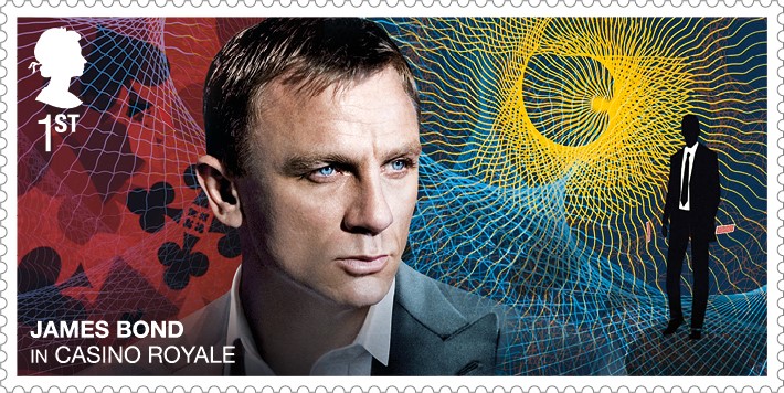 FIRST LOOK: NEW James Bond Stamps just revealed! Daniel Craig - FIRST LOOK: NEW James Bond Stamps just revealed!