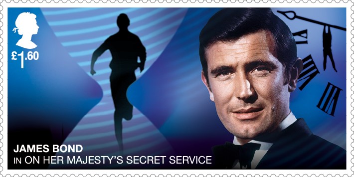 George Lazenby - FIRST LOOK: NEW James Bond Stamps just revealed!