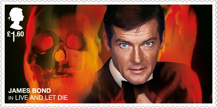 Roger Moore - FIRST LOOK: NEW James Bond Stamps just revealed!