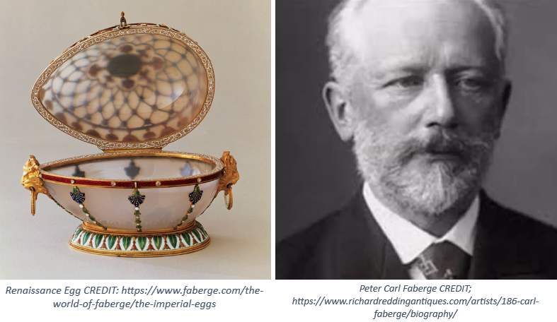 1 and 2 1 - An ‘egg’cellent piece of craftsmanship from The House of Fabergé …